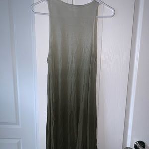 Green Ombré Summer Dress